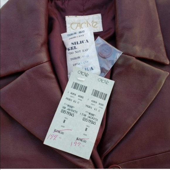 Cache Leather Coat Set - Picture 3 of 10